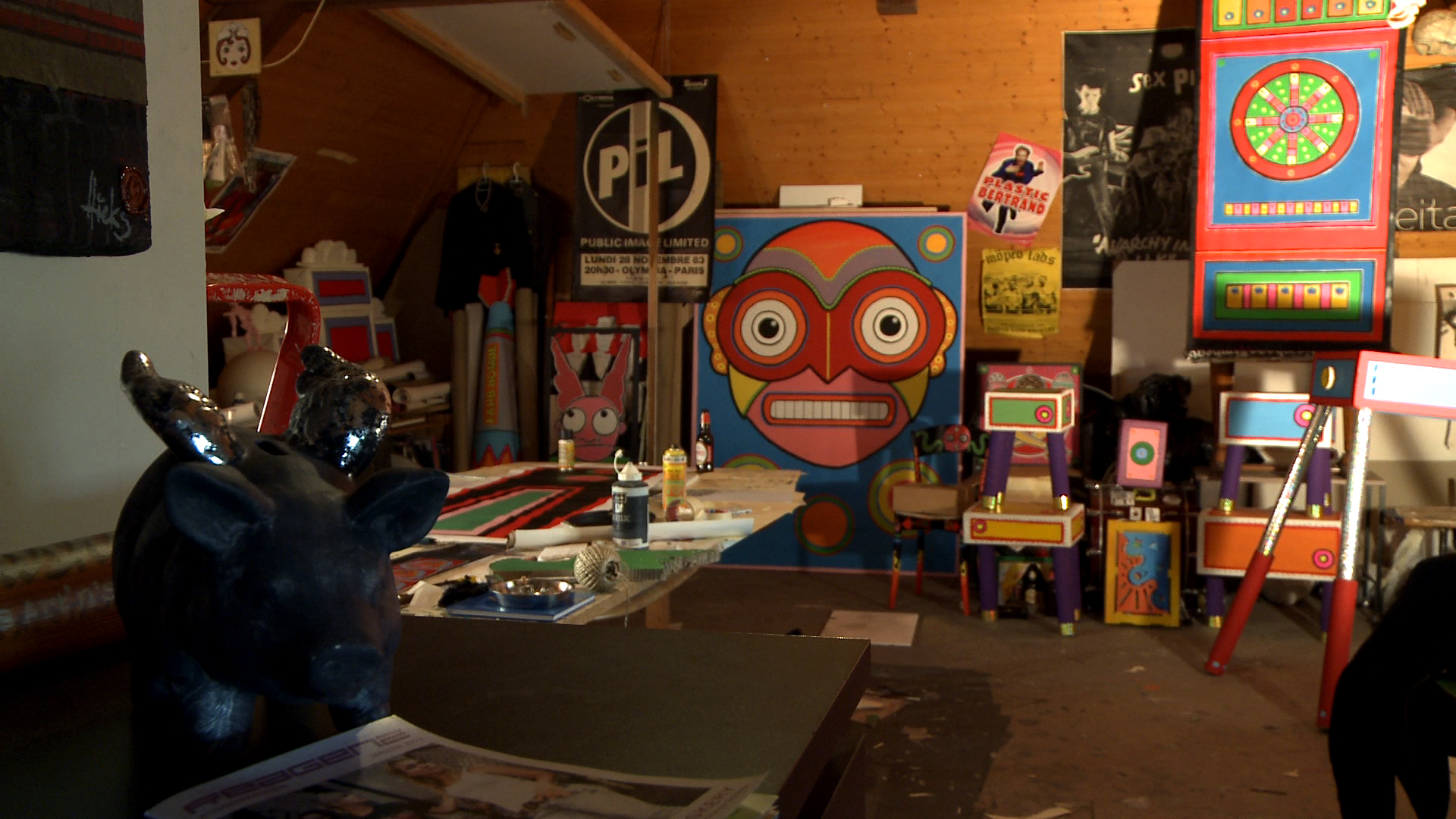 Im Atelier von Sämi Hofmann