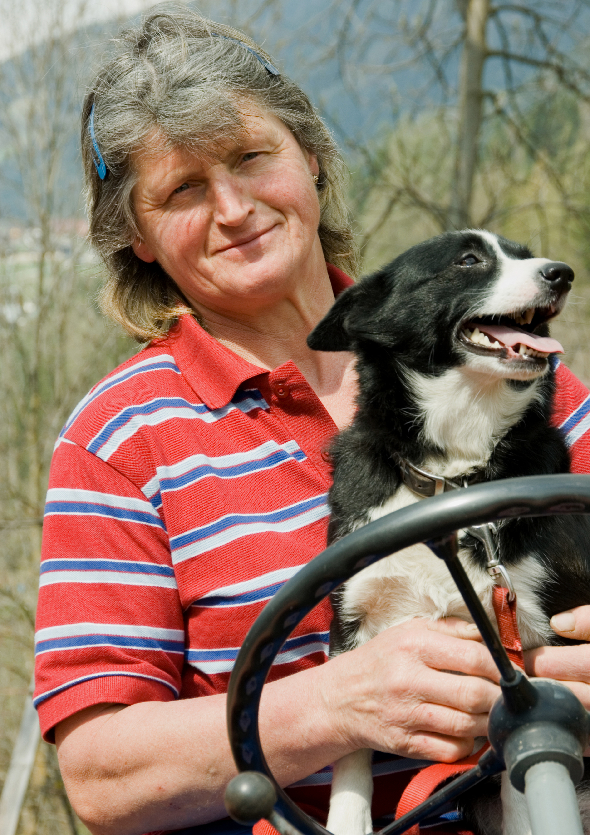 Margret mit Bläss